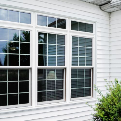 Triple window installation